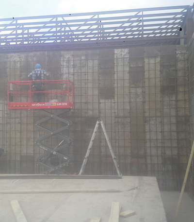 kemper concrete laser screeding floors and walls