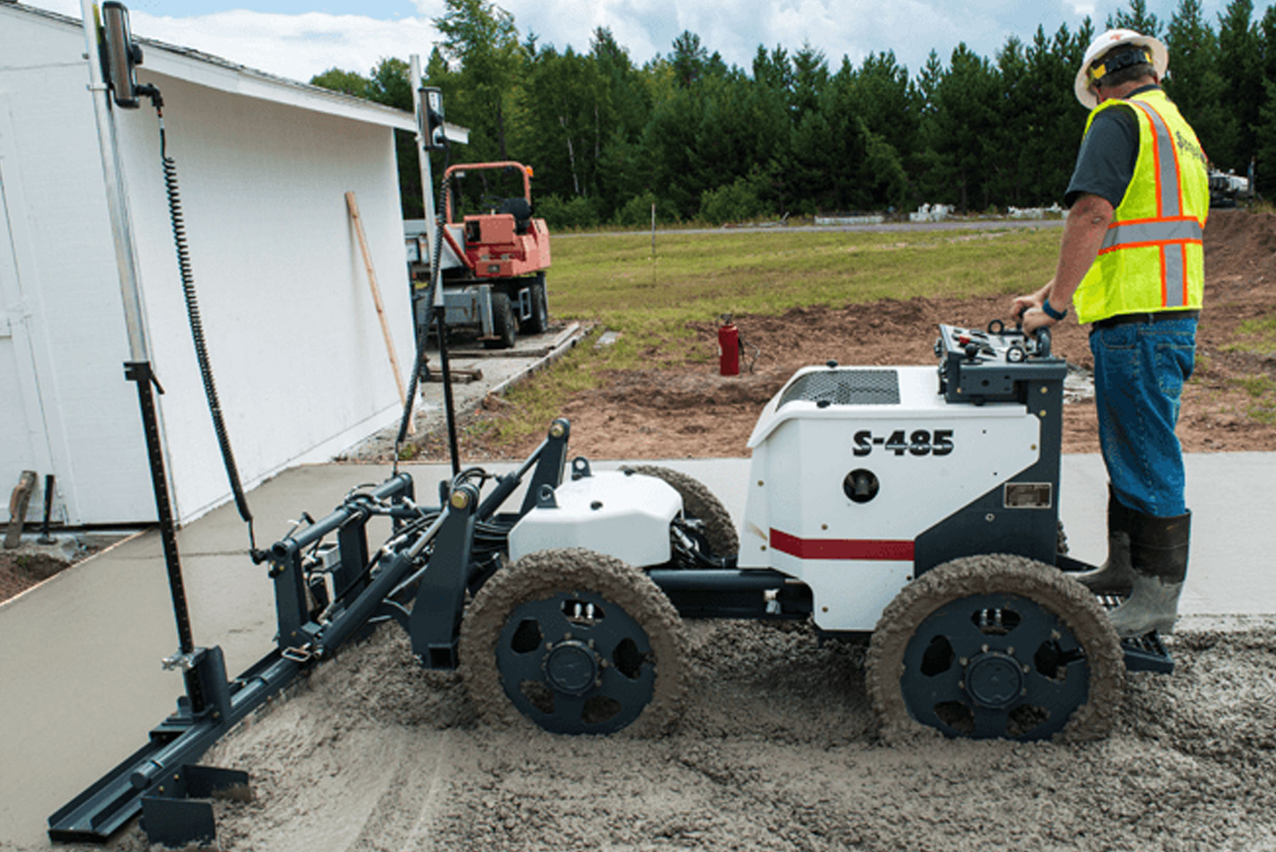 kemper concrete laser screeding floors and walls