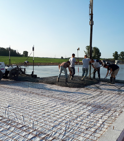 kemper concrete laser screeding floors and walls